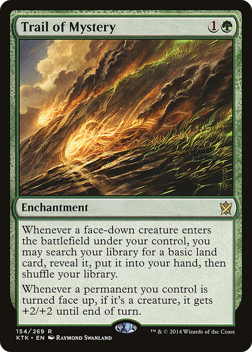 Trail of Mystery (KTK-154) [Khans of Tarkir] MTG Single Wizards of the Coast