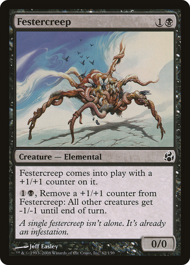 Festercreep (MOR-062) [Morningtide] Foil MTG Single Wizards of the Coast