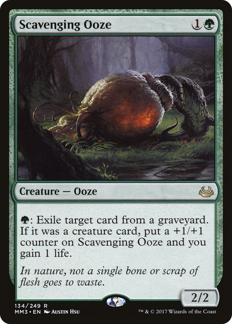 Scavenging Ooze (MM3-134) [Modern Masters 2017] MTG Single Modern Masters 2017