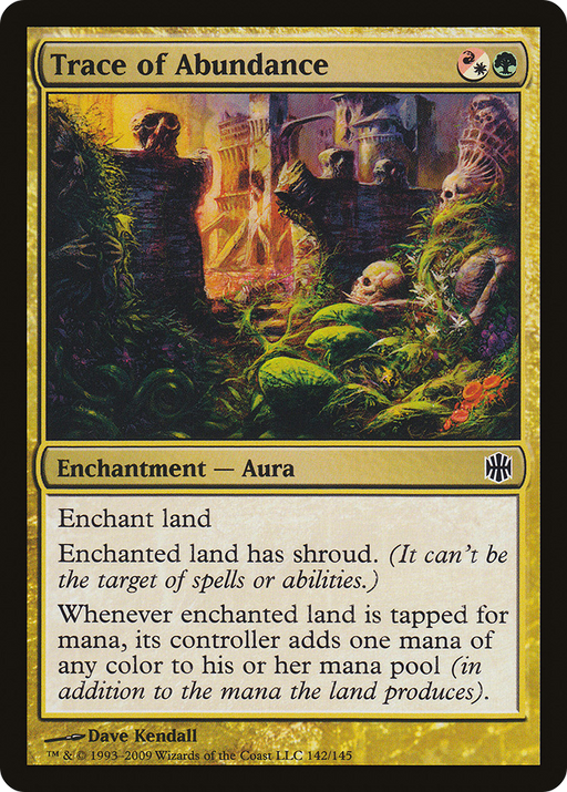 Trace of Abundance (ARB-142) [Alara Reborn] Foil MTG Single Wizards of the Coast