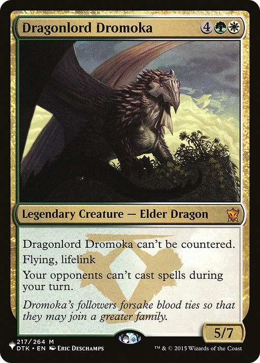 Dragonlord Dromoka (LIST-217/264) [Mystery Booster] The List MTG Single Wizards of the Coast