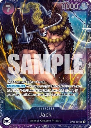 Jack (Treasure Cup 2025) (OP08-084) [One Piece Promotion Cards] Foil One Piece Single Bandai