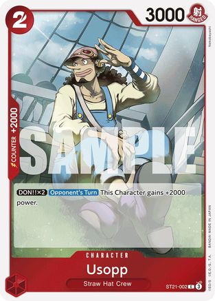 Usopp (ST21-002) [Starter Deck EX: Gear 5] Foil One Piece Single Bandai
