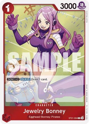 Jewelry Bonney (ST21-004) [Starter Deck EX: Gear 5] Foil One Piece Single Bandai