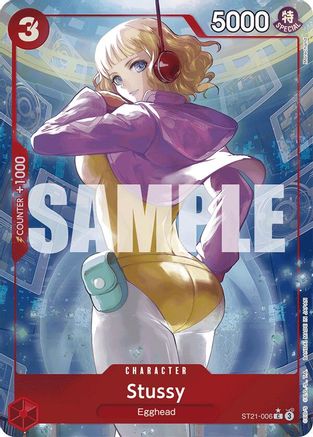 Stussy (Parallel) (ST21-006) [Starter Deck EX: Gear 5] Foil One Piece Single Bandai