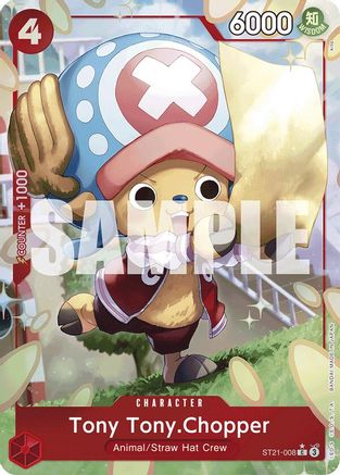 Tony Tony.Chopper (Parallel) (ST21-008) [Starter Deck EX: Gear 5] Foil One Piece Single Bandai