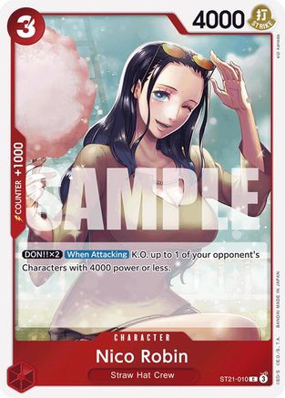 Nico Robin (ST21-010) [Starter Deck EX: Gear 5] Foil One Piece Single Bandai