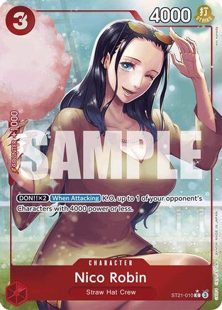 Nico Robin (Parallel) (ST21-010) [Starter Deck EX: Gear 5] Foil One Piece Single Bandai
