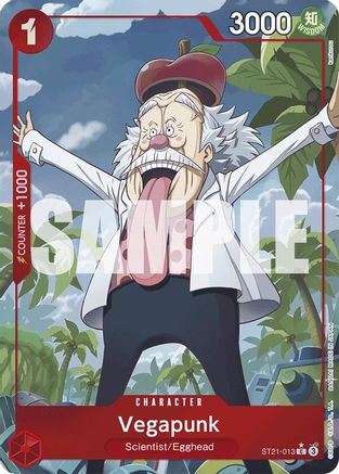 Vegapunk (Parallel) (ST21-013) [Starter Deck EX: Gear 5] Foil One Piece Single Bandai