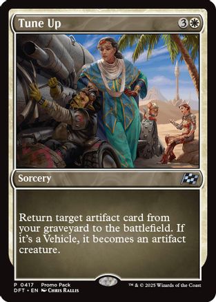 Tune Up (-417) [Promo Pack: Aetherdrift] MTG Single Wizards of the Coast