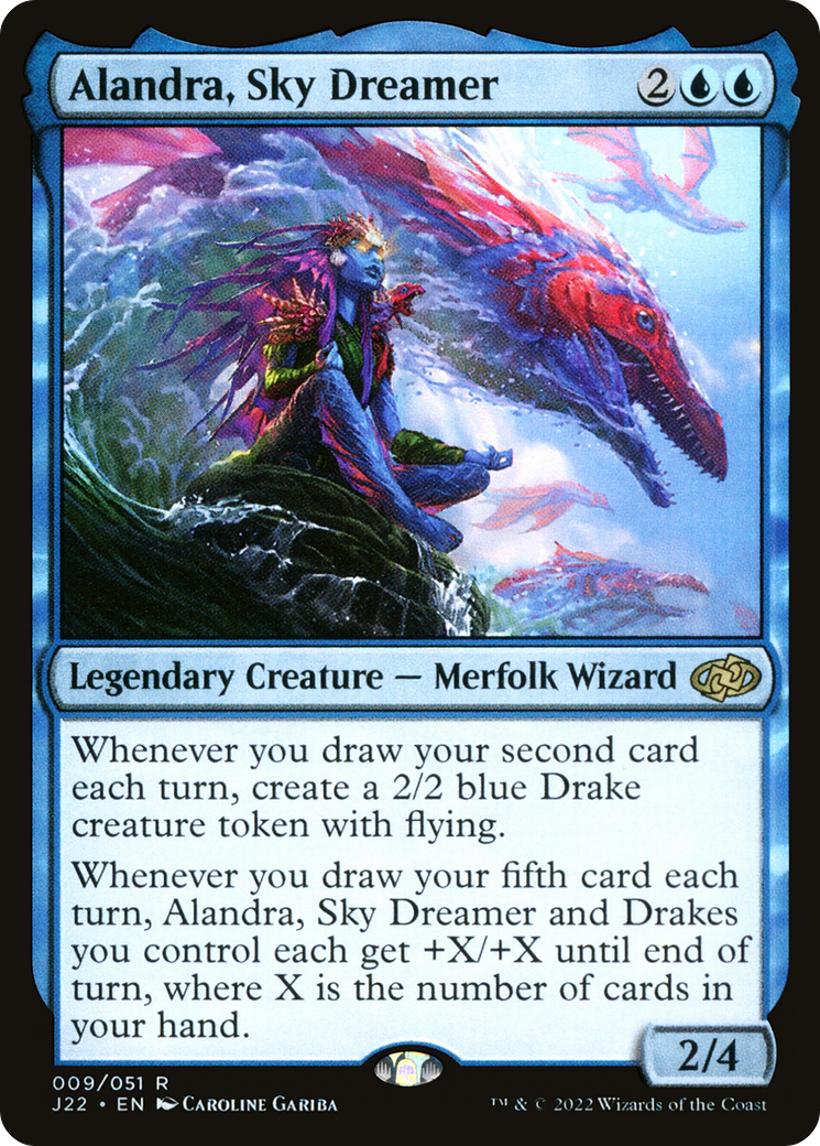 Alandra, Sky Dreamer (J22-009) [Jumpstart 2022] MTG Single Wizards of the Coast