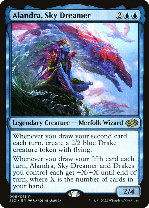 Alandra, Sky Dreamer (J22-009) [Jumpstart 2022] MTG Single Wizards of the Coast
