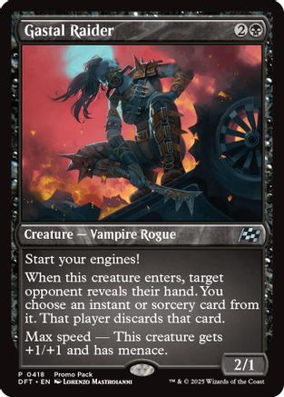 Gastal Raider (-418) [Promo Pack: Aetherdrift] MTG Single Wizards of the Coast