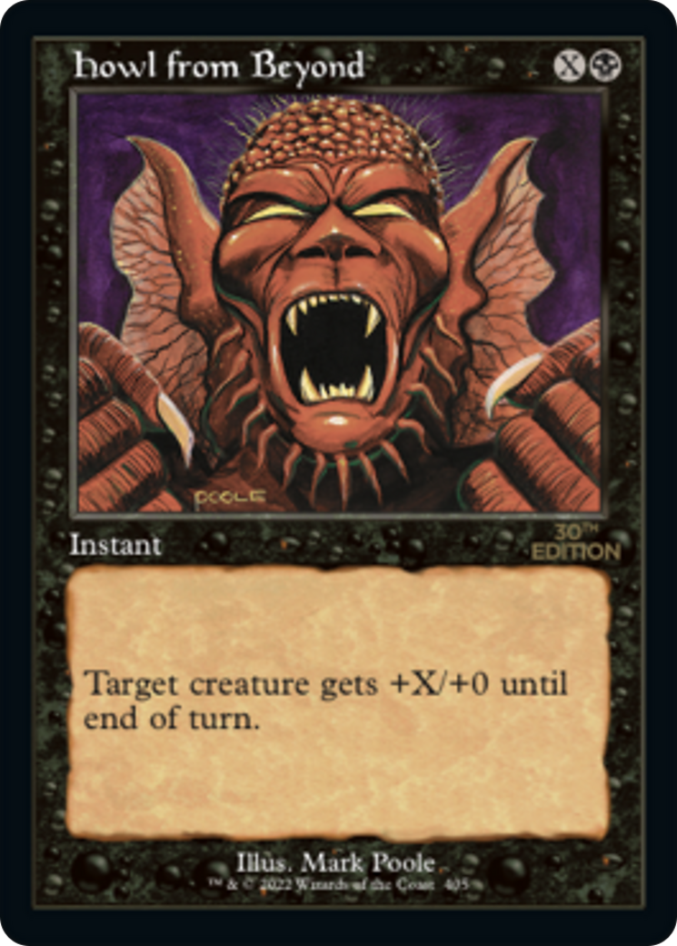 Howl from Beyond (30A-405) [30th Anniversary Edition] MTG Single Wizards of the Coast