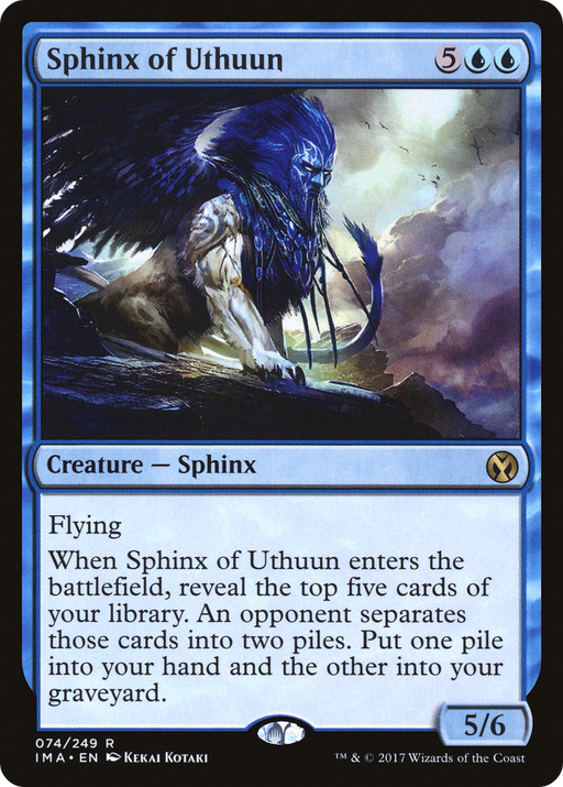 Sphinx of Uthuun (IMA-074) [Iconic Masters] MTG Single Wizards of the Coast