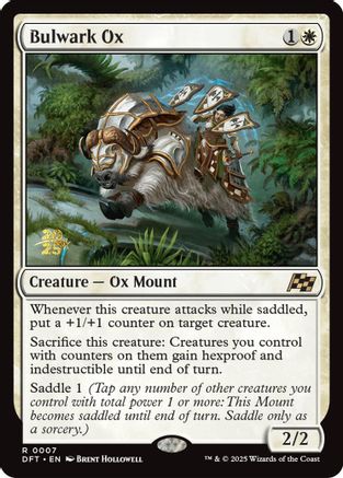 Bulwark Ox (PRE-007) [Prerelease Cards] Foil MTG Single Wizards of the Coast