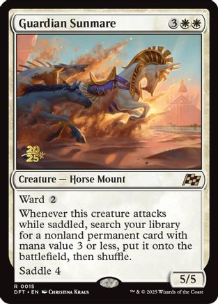 Guardian Sunmare (PRE-015) [Prerelease Cards] Foil MTG Single Wizards of the Coast