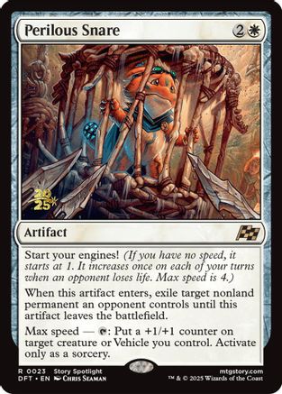 Perilous Snare (PRE-023) [Prerelease Cards] Foil MTG Single Wizards of the Coast