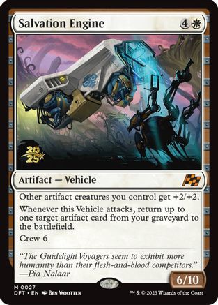 Salvation Engine (PRE-027) [Prerelease Cards] Foil MTG Single Wizards of the Coast