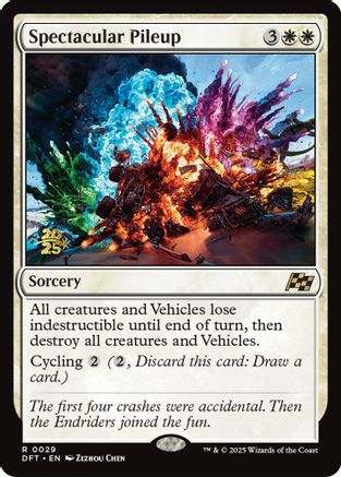 Spectacular Pileup (PRE-029) [Prerelease Cards] Foil MTG Single Wizards of the Coast