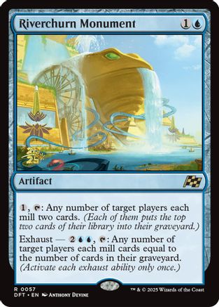 Riverchurn Monument (PRE-057) [Prerelease Cards] Foil MTG Single Wizards of the Coast
