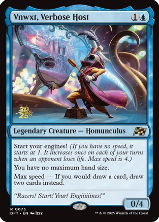 Vnwxt, Verbose Host (PRE-073) [Prerelease Cards] Foil MTG Single Wizards of the Coast