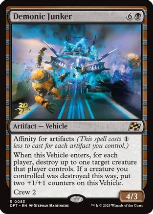 Demonic Junker (PRE-083) [Prerelease Cards] Foil MTG Single Wizards of the Coast