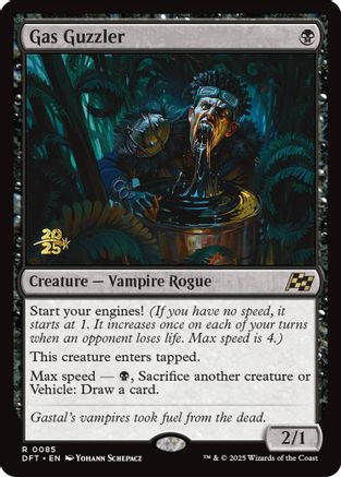 Gas Guzzler (PRE-085) [Prerelease Cards] Foil MTG Single Wizards of the Coast