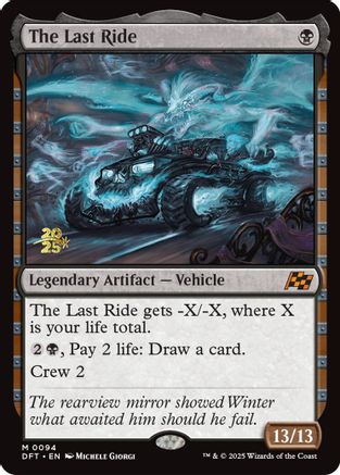 The Last Ride (PRE-094) [Prerelease Cards] Foil MTG Single Wizards of the Coast