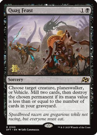 Quag Feast (PRE-100) [Prerelease Cards] Foil MTG Single Wizards of the Coast