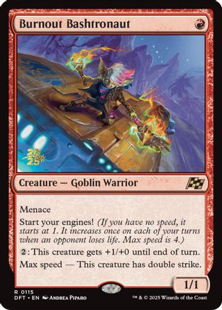 Burnout Bashtronaut (PRE-115) [Prerelease Cards] Foil MTG Single Wizards of the Coast