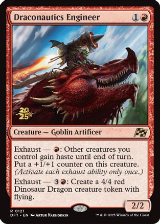 Draconautics Engineer (PRE-121) [Prerelease Cards] Foil MTG Single Wizards of the Coast