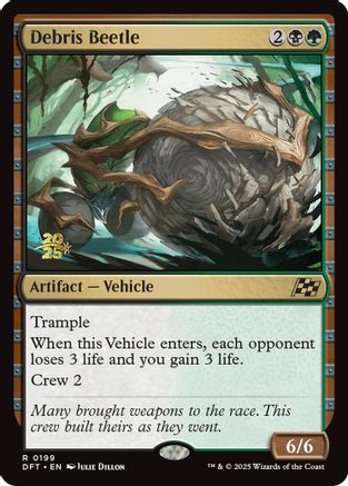 Debris Beetle (PRE-199) [Prerelease Cards] Foil MTG Single Wizards of the Coast