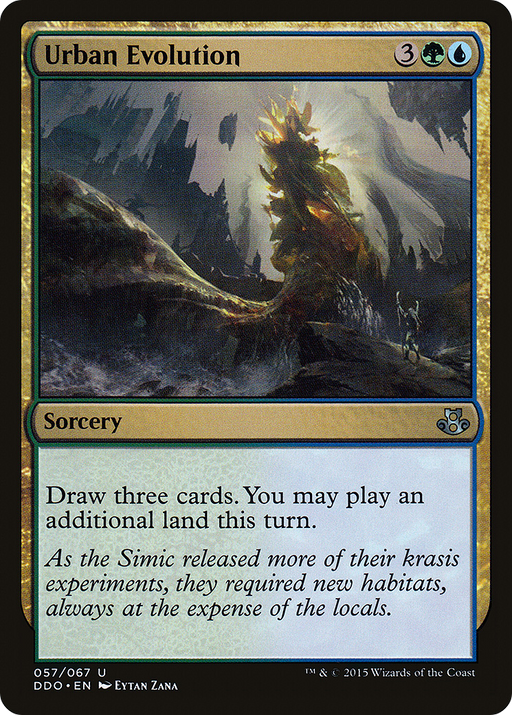 Urban Evolution (DDO-057) [Misc] Duel Decks: Elspeth vs. Kiora MTG Single Wizards of the Coast