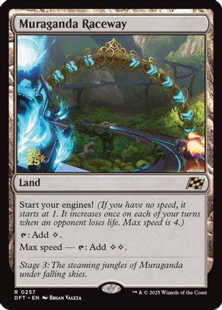 Muraganda Raceway (PRE-257) [Prerelease Cards] Foil MTG Single Wizards of the Coast