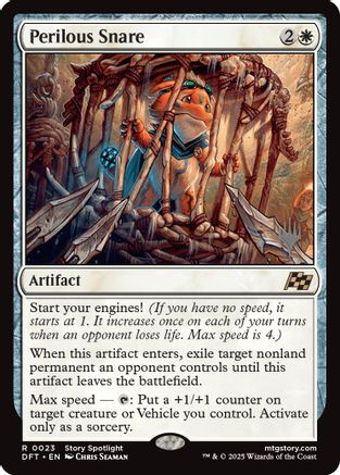 Perilous Snare (PPDFT-023) [Promo Pack: Aetherdrift] MTG Single Wizards of the Coast