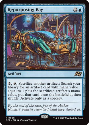 Repurposing Bay (PPDFT-056) [Promo Pack: Aetherdrift] MTG Single Wizards of the Coast