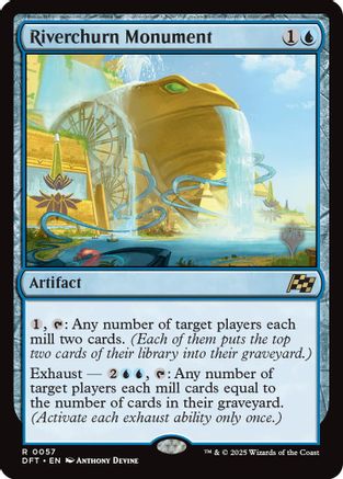 Riverchurn Monument (PPDFT-057) [Promo Pack: Aetherdrift] MTG Single Wizards of the Coast