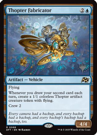 Thopter Fabricator (PPDFT-068) [Promo Pack: Aetherdrift] MTG Single Wizards of the Coast