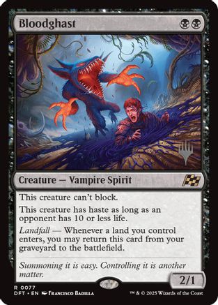 Bloodghast (PPDFT-077) [Promo Pack: Aetherdrift] MTG Single Wizards of the Coast