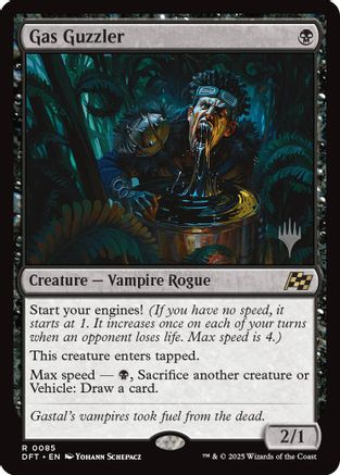 Gas Guzzler (PPDFT-085) [Promo Pack: Aetherdrift] MTG Single Wizards of the Coast