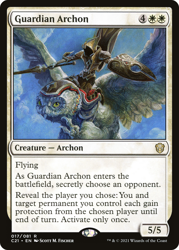 Guardian Archon (C21-017) [Commander 2021] MTG Single Wizards of the Coast