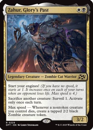 Zahur, Glory's Past (PPDFT-229) [Promo Pack: Aetherdrift] MTG Single Wizards of the Coast