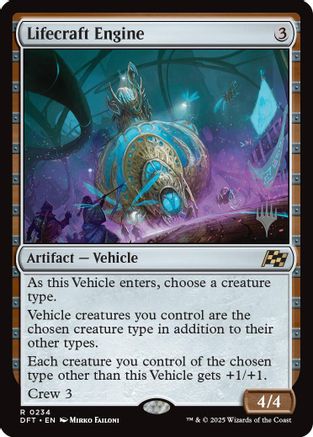 Lifecraft Engine (PPDFT-234) [Promo Pack: Aetherdrift] MTG Single Wizards of the Coast