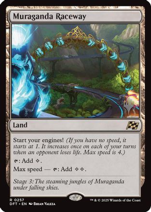 Muraganda Raceway (PPDFT-257) [Promo Pack: Aetherdrift] Foil MTG Single Wizards of the Coast