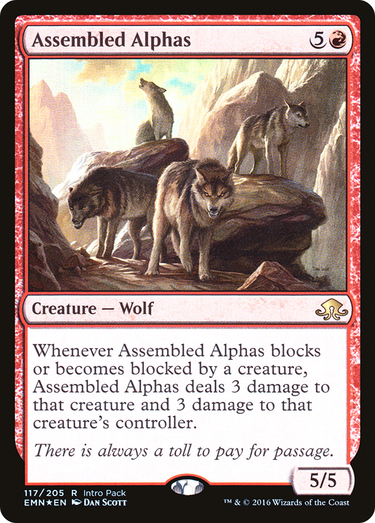 Assembled Alphas (UMP-117) [Eldritch Moon Promos] Foil MTG Single Wizards of the Coast