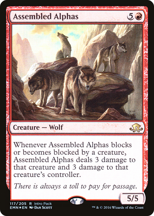 Assembled Alphas (UMP-117) [Eldritch Moon Promos] Foil MTG Single Wizards of the Coast