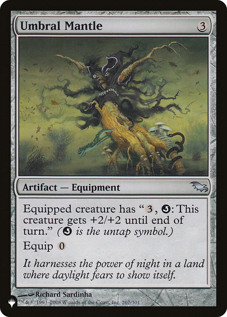 Umbral Mantle (PLST-SHM-267) [Mystery Booster] The List MTG Single Wizards of the Coast