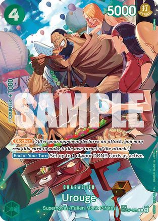 Urouge (SP) (OP07-021) [Royal Blood] Foil One Piece Single Bandai