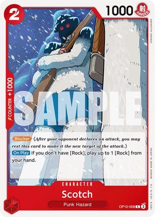 Scotch (OP10-008) [Royal Blood] One Piece Single Bandai